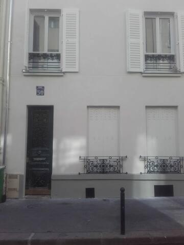 Studio Rue Gauthey Paris 17 外观 照片